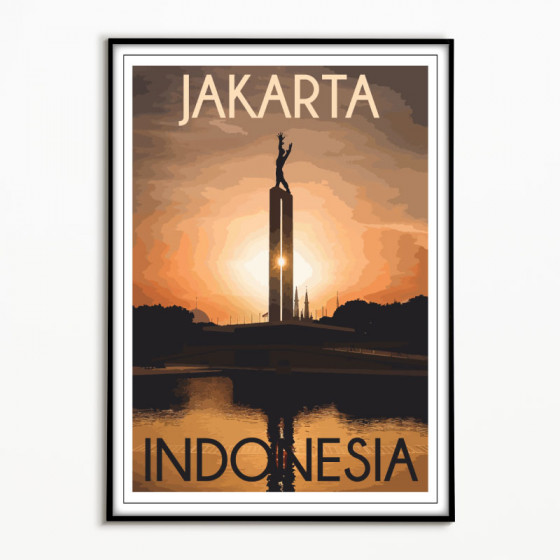 Cadre déco Jakarta...