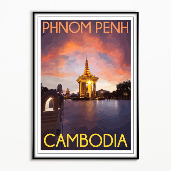 Cadre déco Phnom penh...