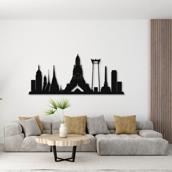 Decoración mural Skyline...