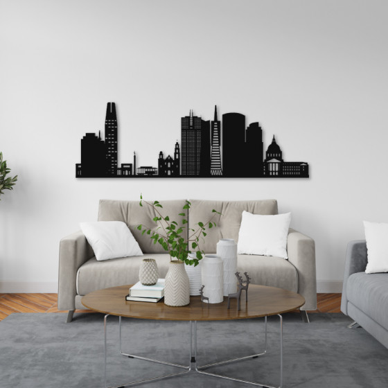 Wall Decoration Skyline San...