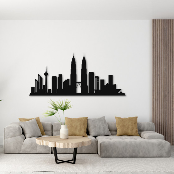 Decoración mural Skyline...