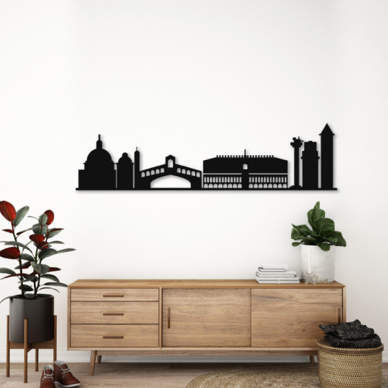 Decoración mural Skyline...