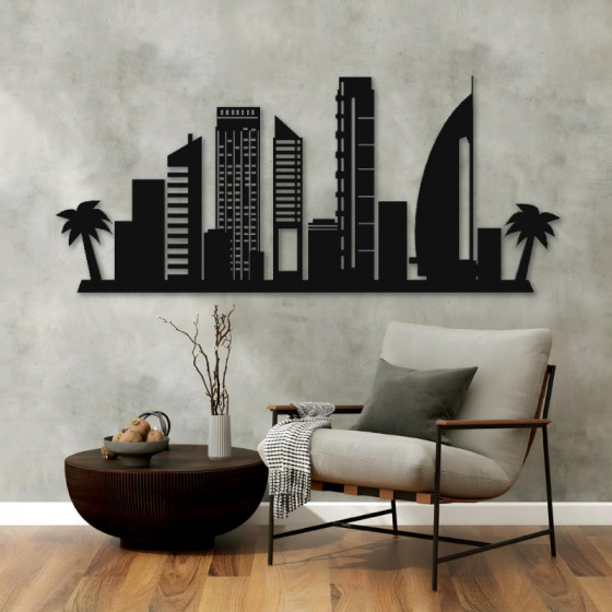 Decoración mural Skyline...