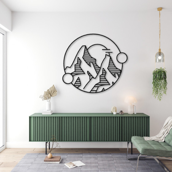 Mountain Moon Wall Decoration