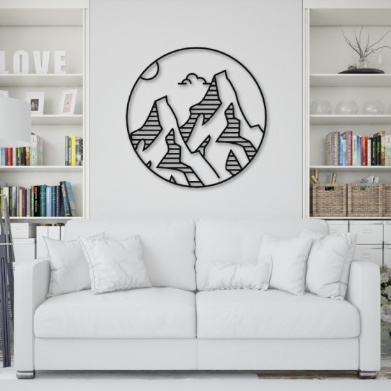 Mountain Sky Wall Decoration