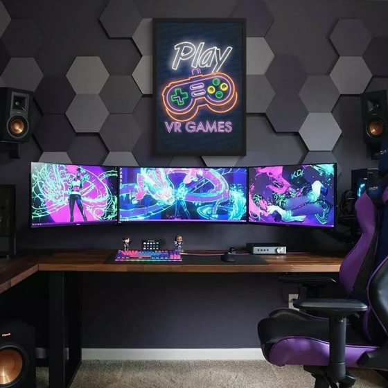 VR Games Decorative Frame...