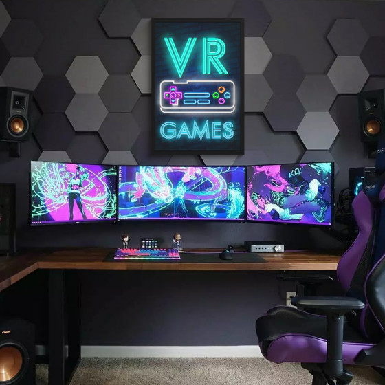 Play VR Game Decorative...