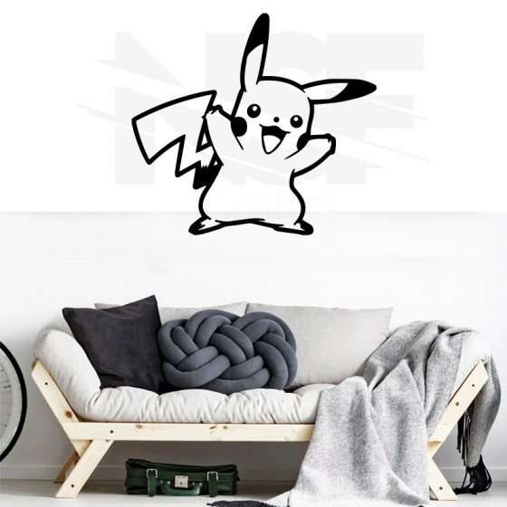 Decoración mural Pikachu V1