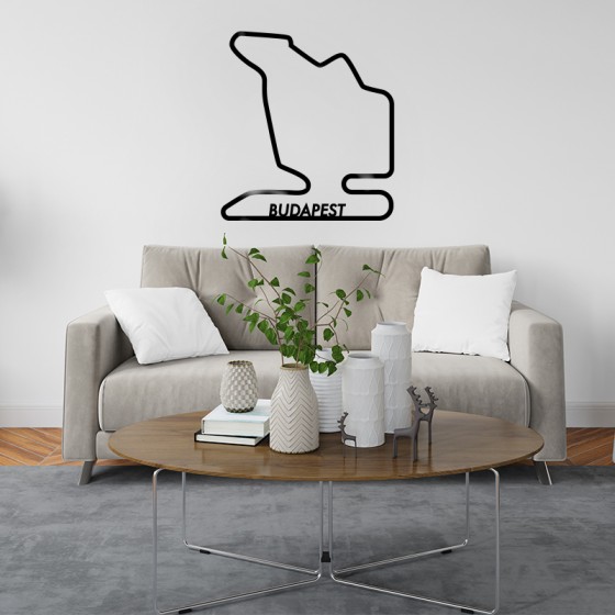 F1 Budapest Circuit Wall...