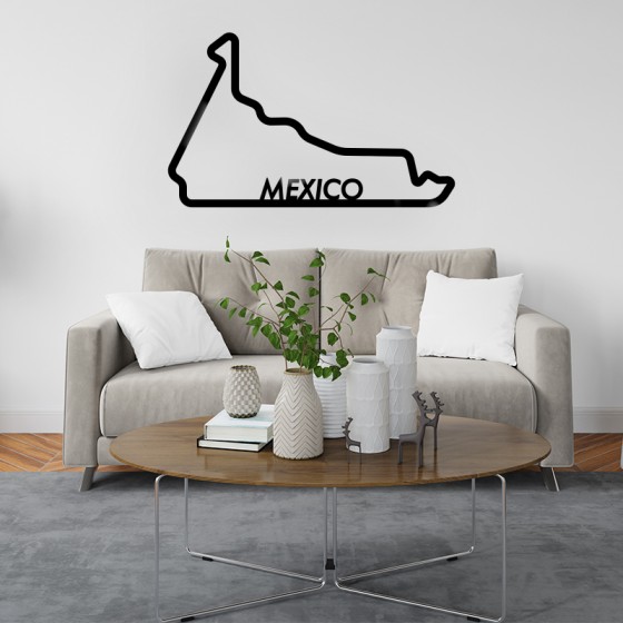 F1 Mexico Circuit Wall...