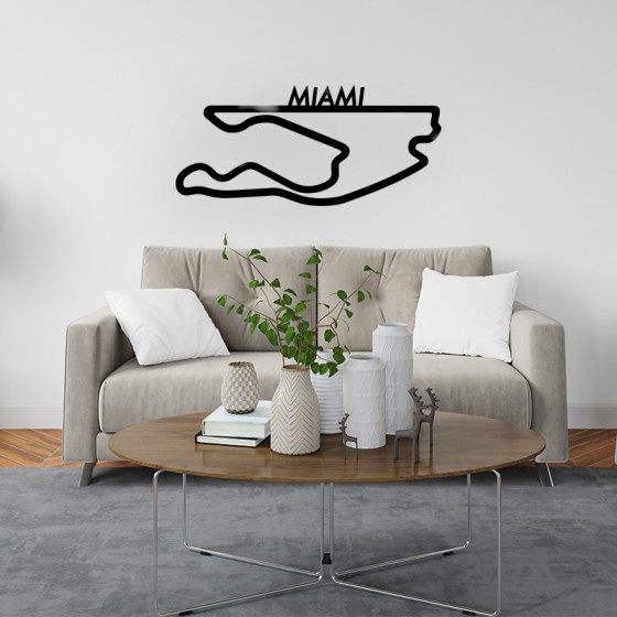 F1 Miami Circuit Wall...