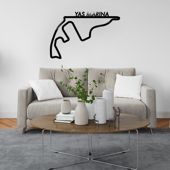 F1 Yas Marina Circuit Wall...