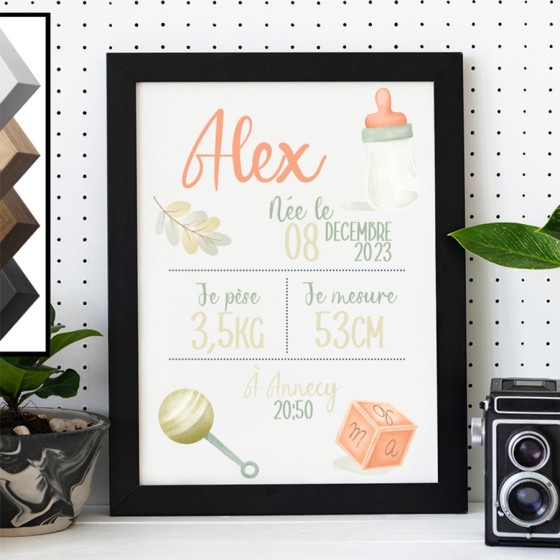 Personalized Birth Frame...