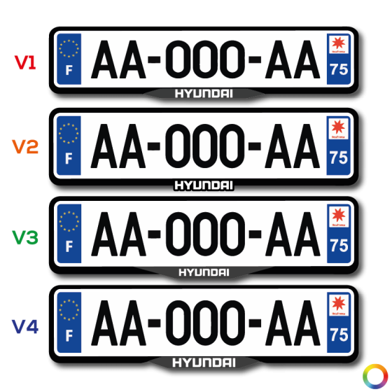 Customizable License Plate...