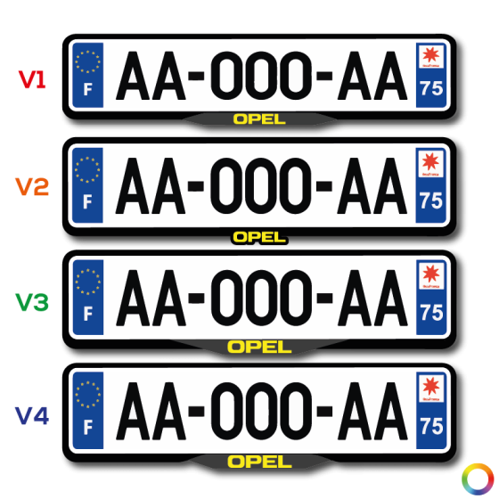 Customizable License Plate...