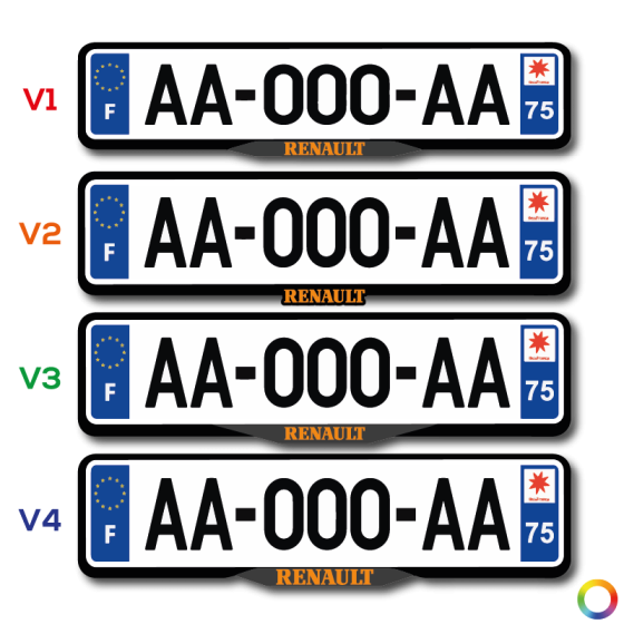 Customizable License Plate...