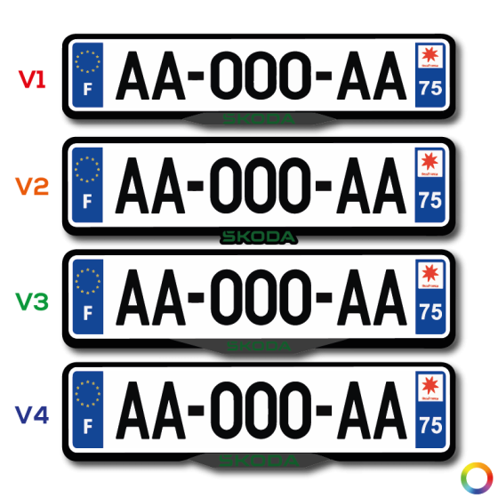 Customizable License Plate...