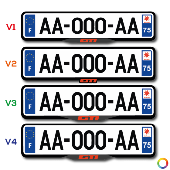 Customizable License Plate...