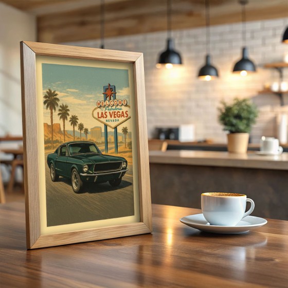 Mustang Vegas Decorative...