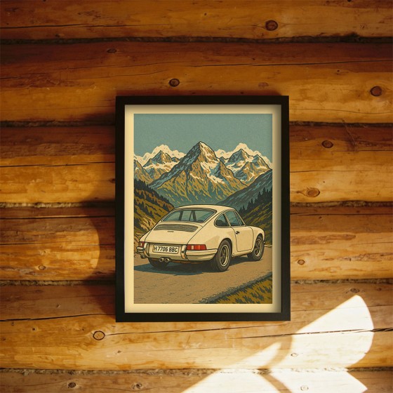 Porsche Alps Decorative...