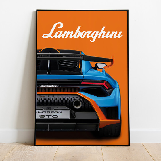 Cadre Déco Lamborghini...