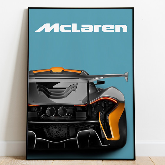 Cadre Déco McLaren P1 GTR...