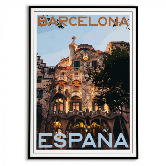 Barcelona Spain Decorative...