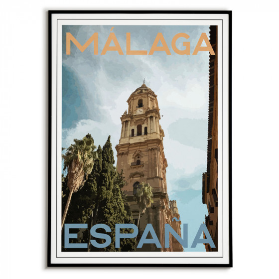 Cadre Déco Malaga Espagne...