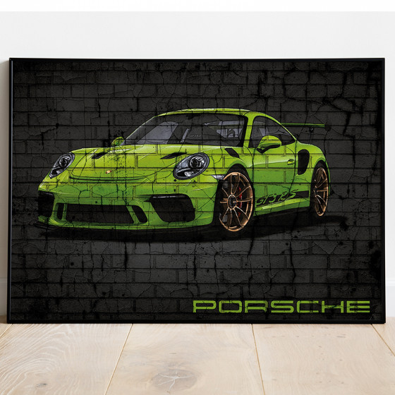 Porsche GT3 RS Brick Effect...