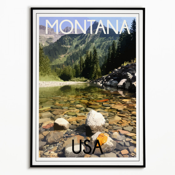 Montana USA Decorative...